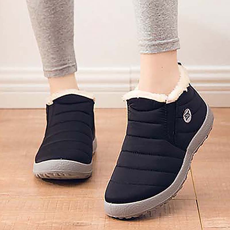 Women's Shoes Winter Chunky Shoes For Women Keep Warm Women's Boots Winter Snow Ankle Boots Woman Footwear Ladies