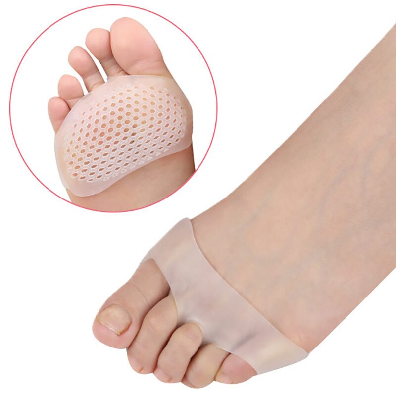 USHINE Silicone Padded Gel Breathable Health Care Belly Ballet Dance Toe Shoes woman